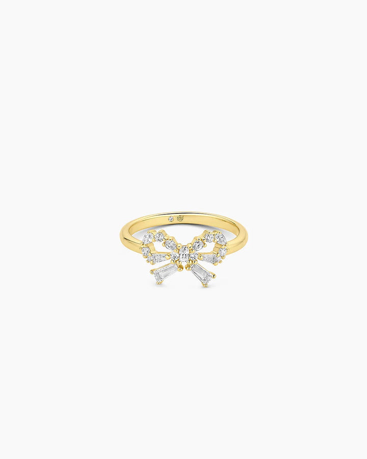 Gorjana - Fancy Bow Gold Plated Ring