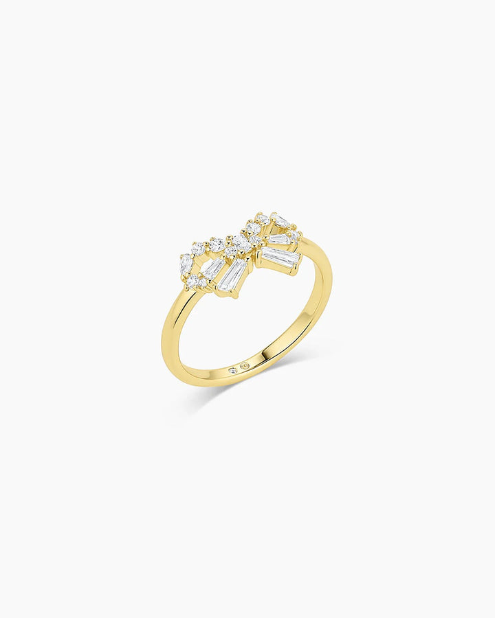Gorjana - Fancy Bow Gold Plated Ring
