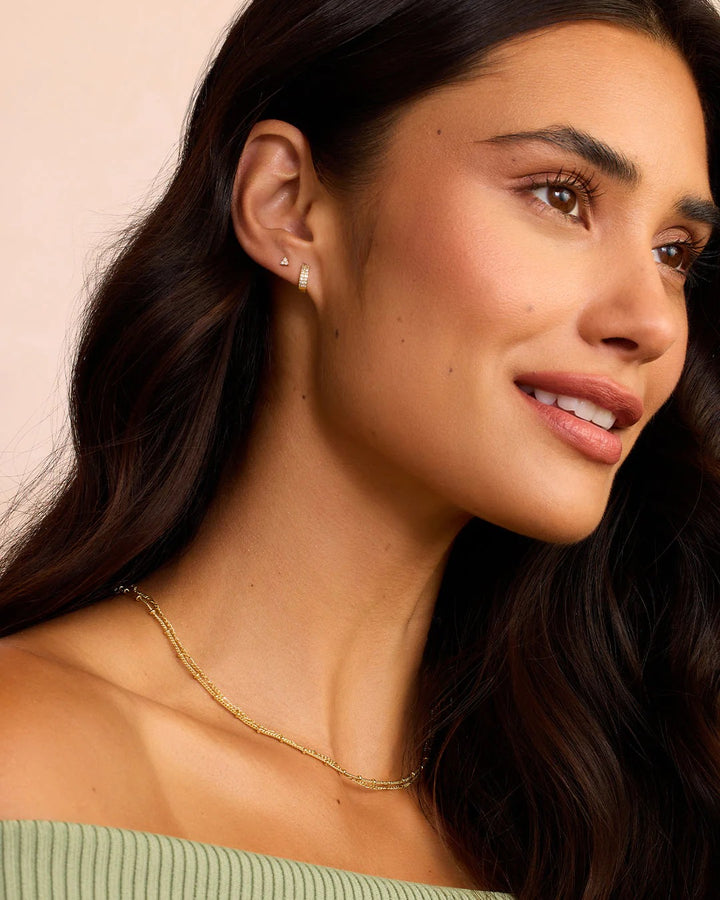 Gorjana - Wilder Shimmer Single Huggie Earring