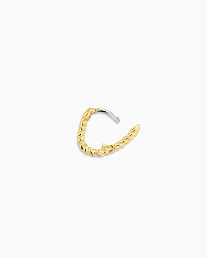 Gorjana - Crew Link Charm Huggie