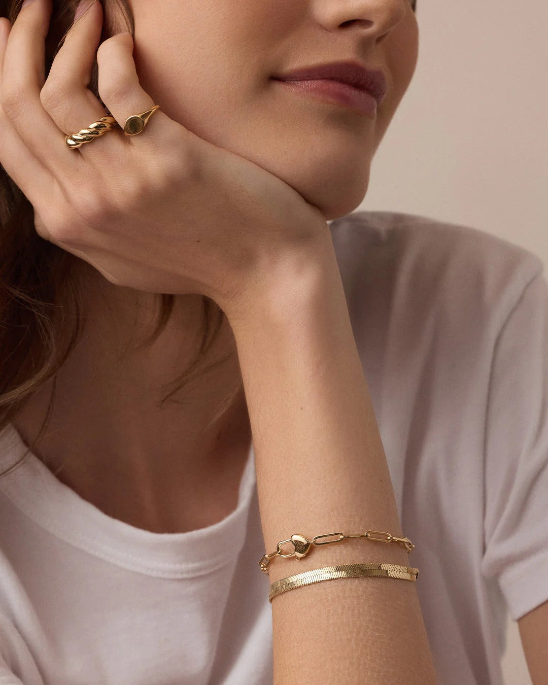 Gorjana - Heart Padlock Bracelet