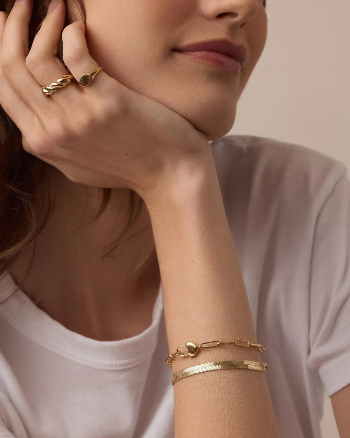 Gorjana - Heart Padlock Bracelet