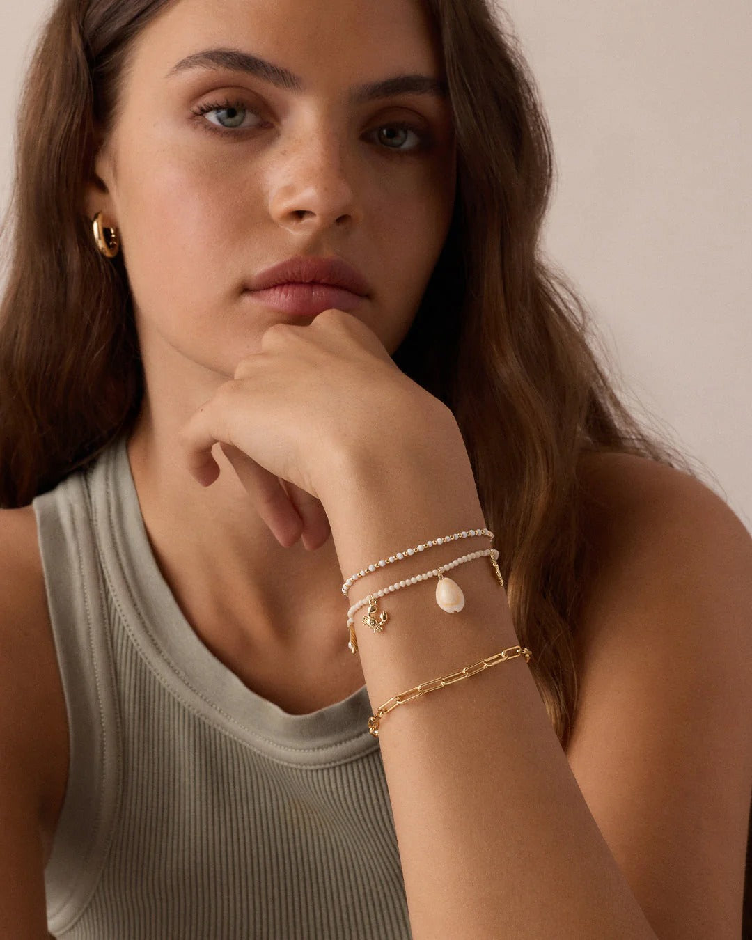 Gorjana - Ocean Mini Charm Bracelet