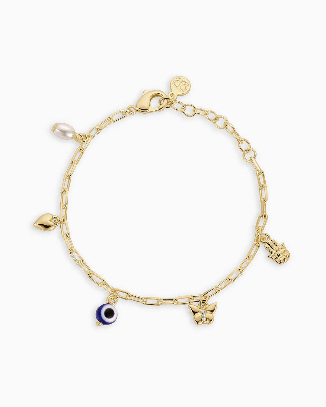 Gorjana - Connection Mini Charm Bracelet