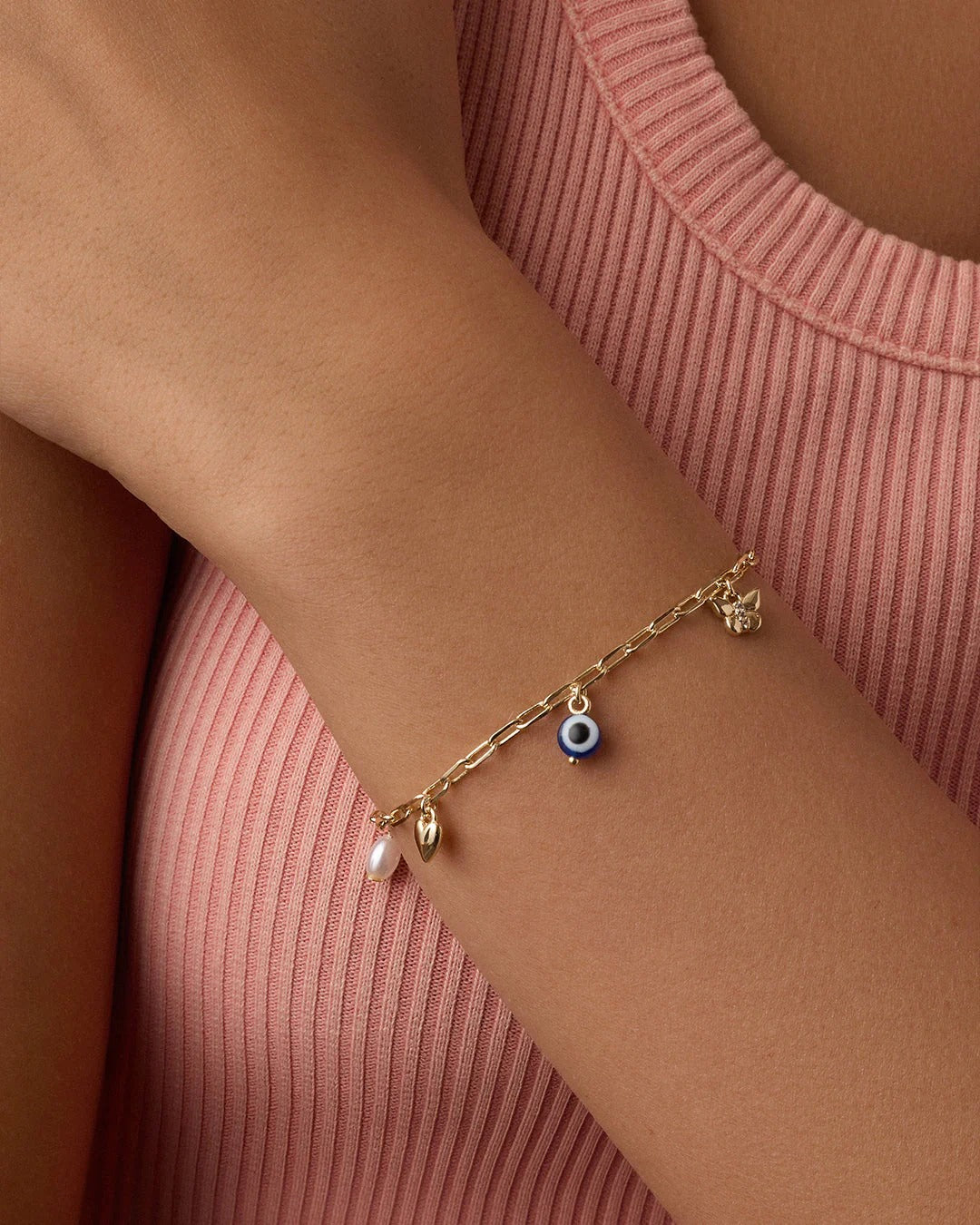 Gorjana - Connection Mini Charm Bracelet
