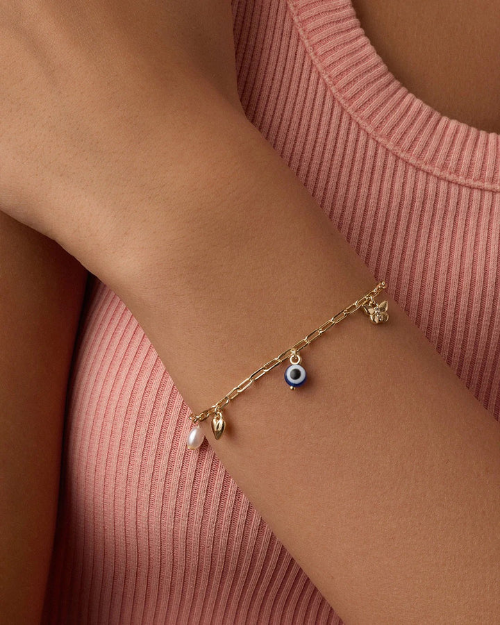 Gorjana - Connection Mini Charm Bracelet