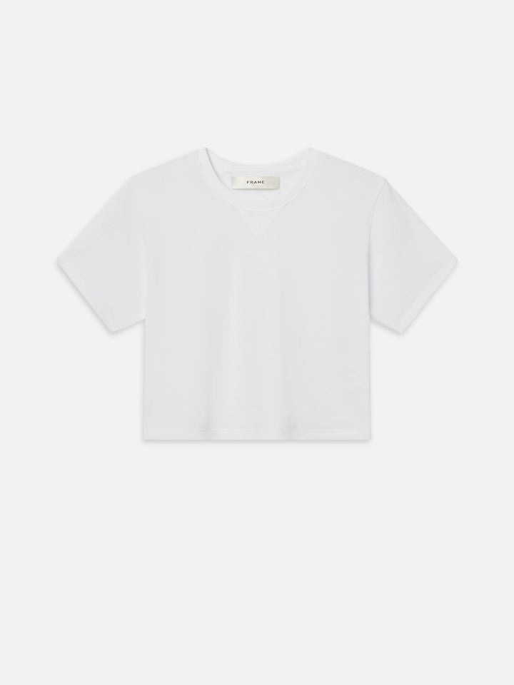 FRAME - The Base Tee in White