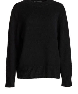 Jenni Kayne - Cashmere Oversized Crewneck in Black