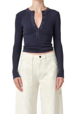 Citizens of Humanity - Varra Henley in Mineral Navy