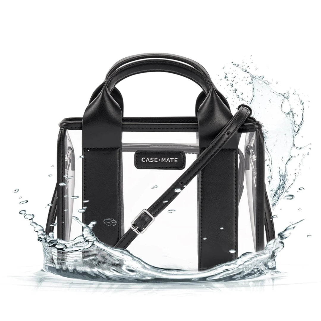 Case Mate - Midnight Black and Clear Stadium Tote