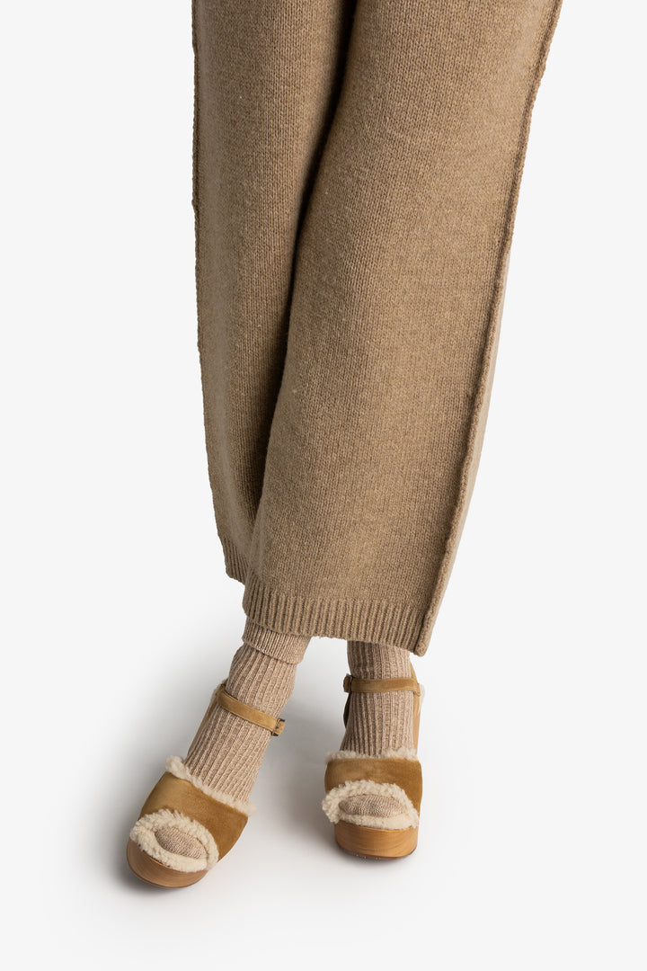 Pedro Garcia - Dril in Alpaca Velour and Shearling