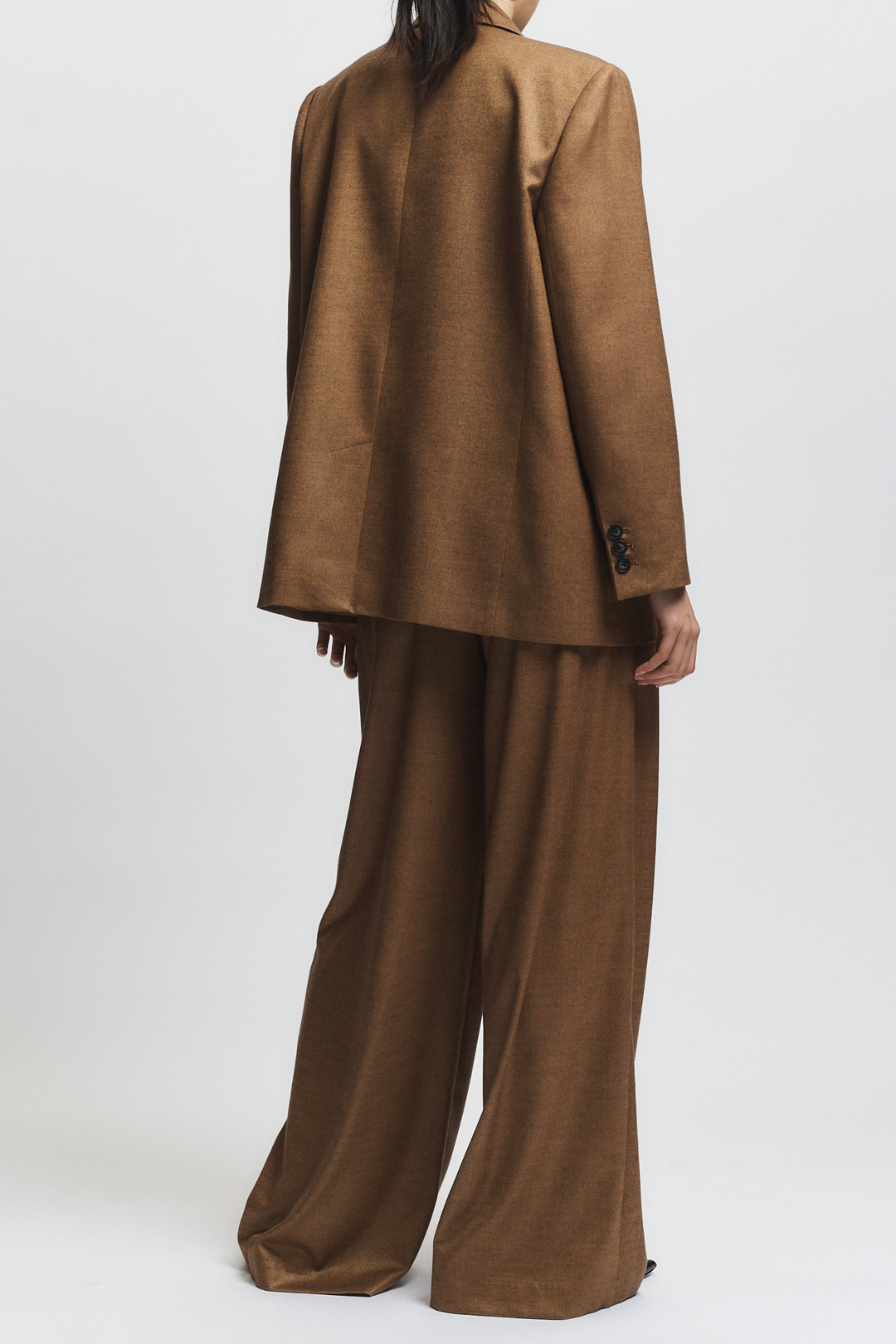Saint Art New York - Sullivan Double-Breasted Blazer in Clove