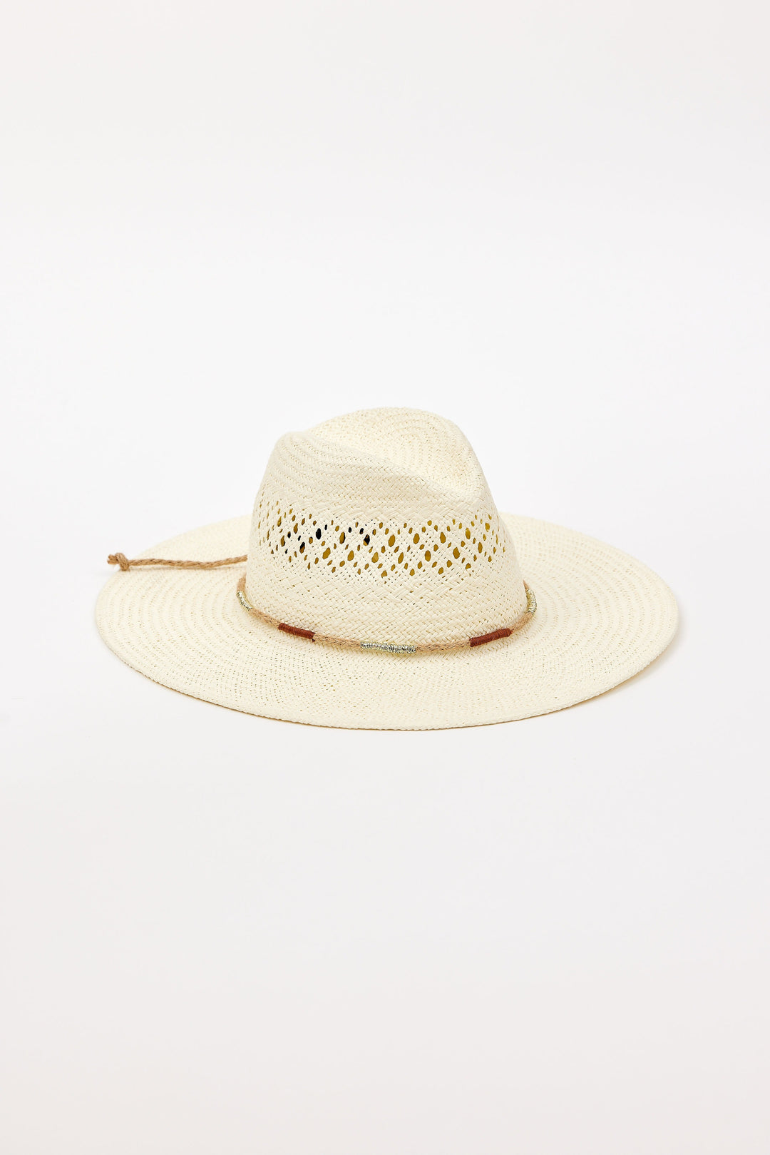 Hat Attack - Luxe Packable Sunhat in Bleach Jute