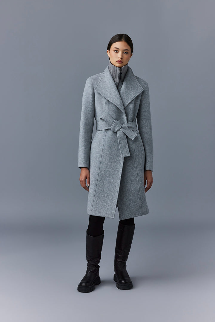 Mackage - Norita Wool Coat in Carbin Mix