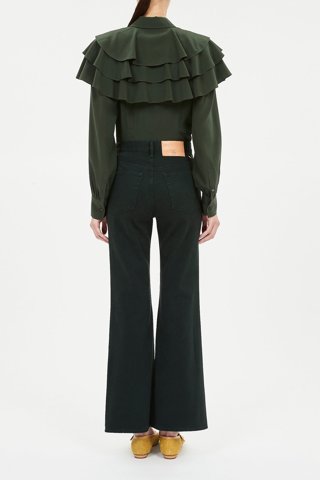 Ulla Johnson - The Lou High Rise Jean in Hunter
