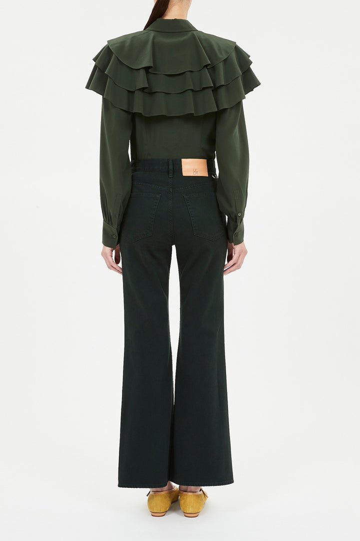 Ulla Johnson - The Lou High Rise Jean in Hunter