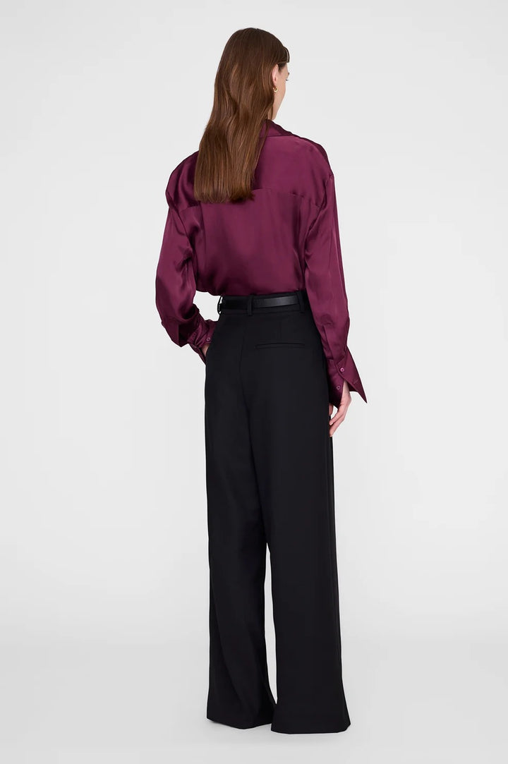 ANINE BING - Bridget Shirt in Fig