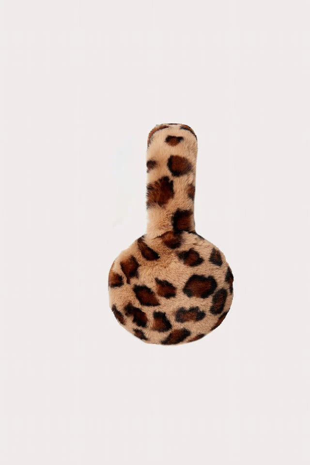 Hat Attack - Faux Fur Earmuff in Leopard
