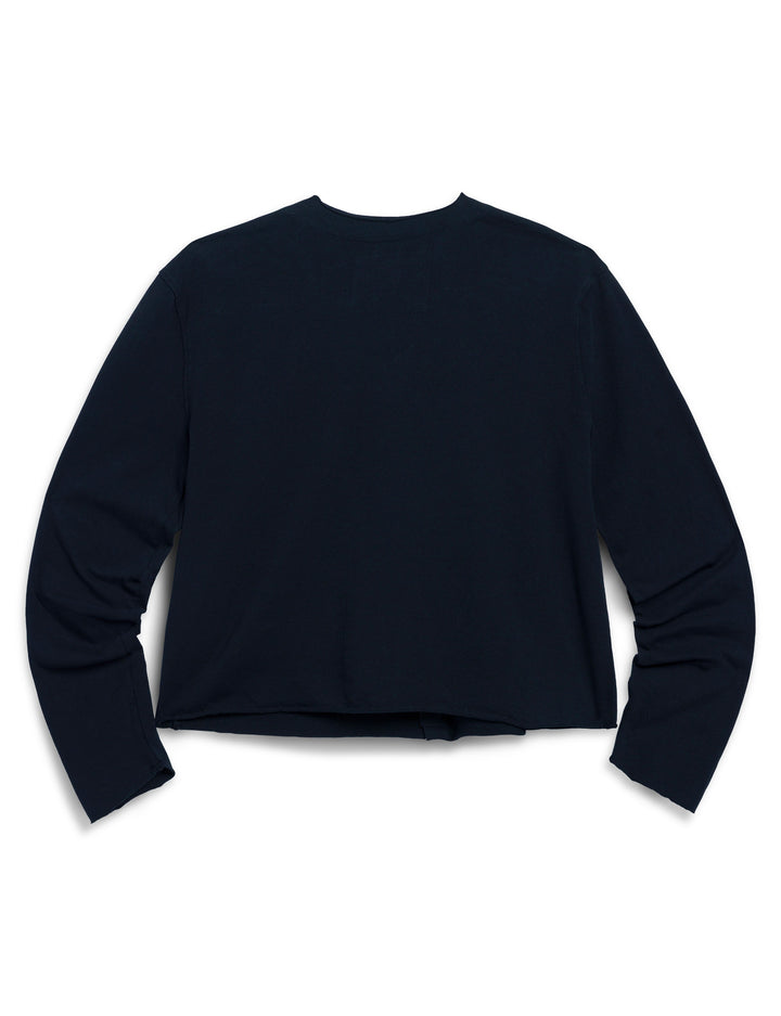 FRANK & EILEEN - Jackie T-Shirt Cardigan in British Royal Navy Cardigans