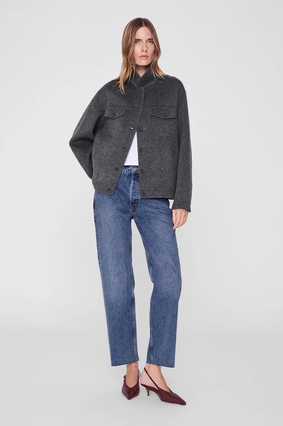 ANINE BING - Rory Jacket in Dark Grey