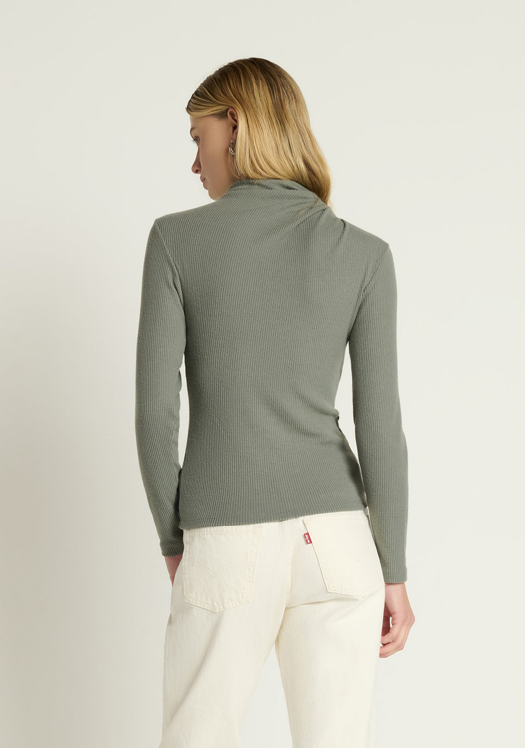 Nation LTD - Neda Pleated Top in Castor Grey