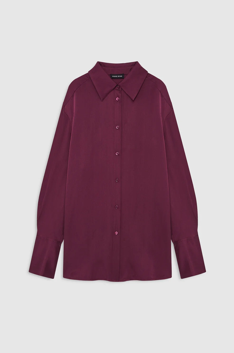 ANINE BING - Bridget Shirt in Fig