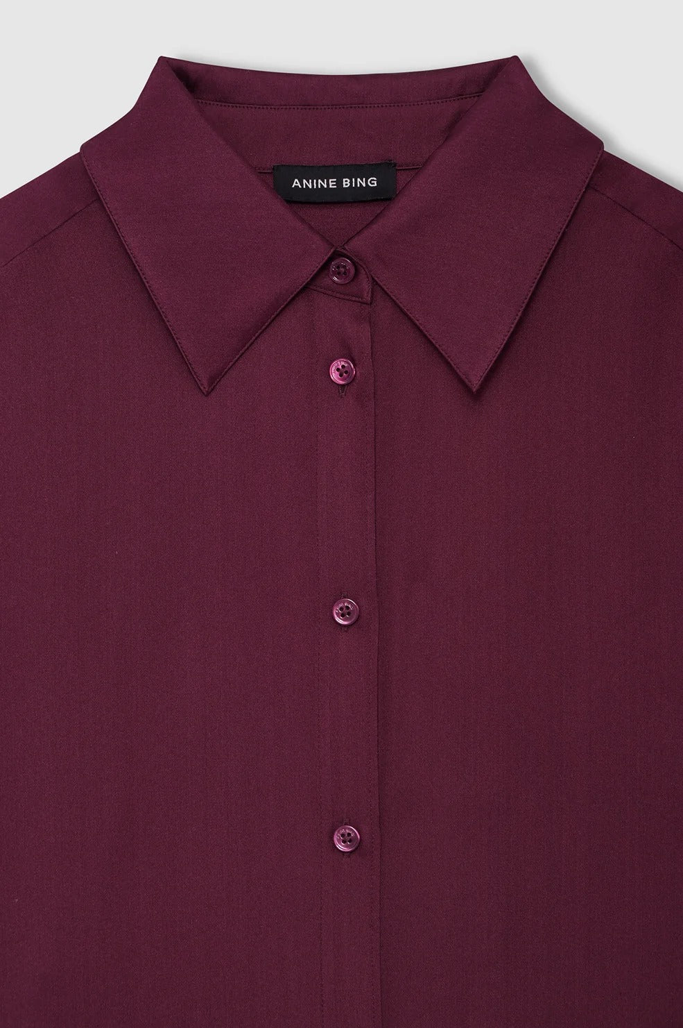 ANINE BING - Bridget Shirt in Fig