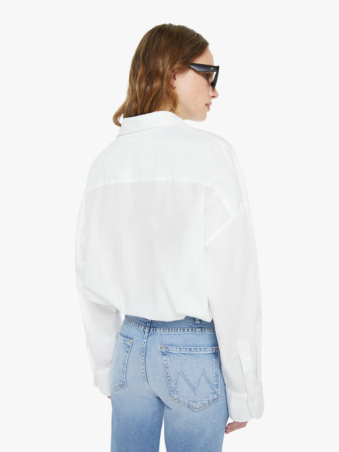 MOTHER - The Scrunchie Frenchie in White