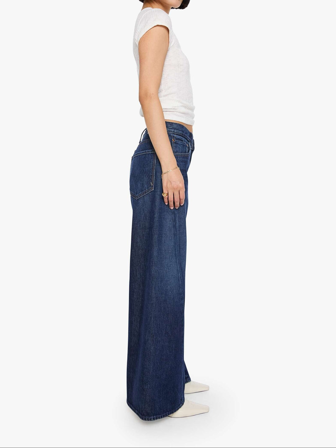 Mother Denim - Lil Lemon Twist Sneak in Fresh Squeezed