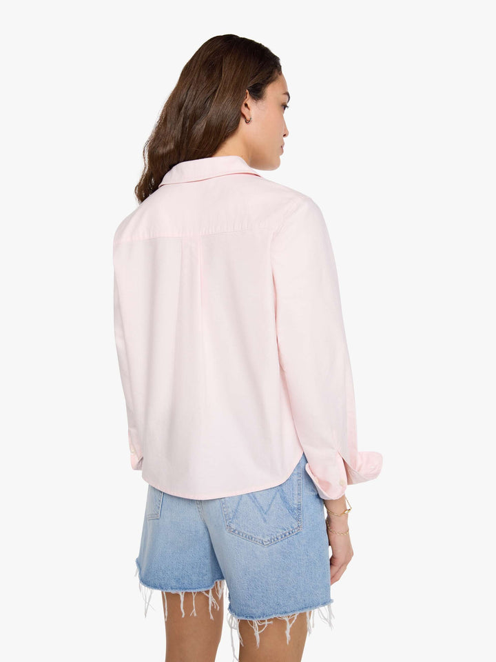 MOTHER - The Cropped Bestie in Pink