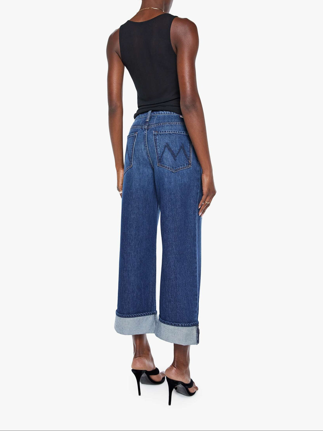 MOTHER - The Smoothie Zip Crop Cuff in Knuckle Sandwich