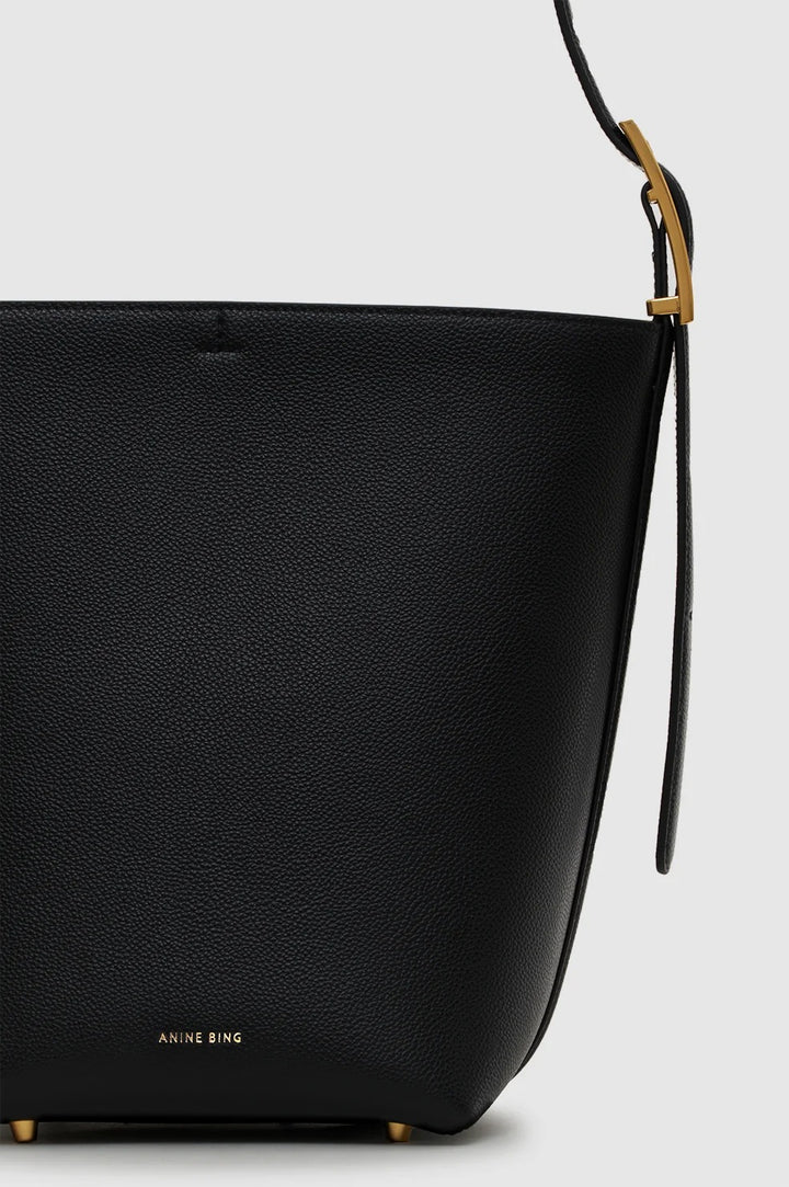 ANINE BING - Elly Bucket Bag in Black