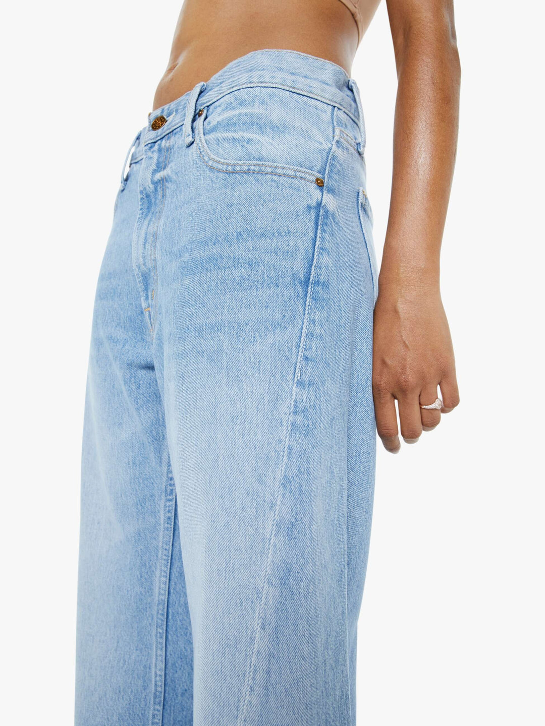 Mother Denim - Lil Lemon Twist Sneak in Munchies