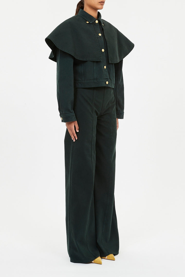 Ulla Johnson - The Agate Denim Cape Jacket