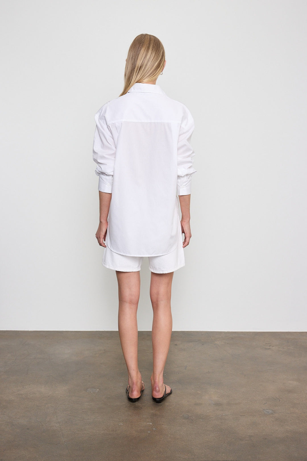 ENZA COSTA - Cotton Foundation Shirt in White