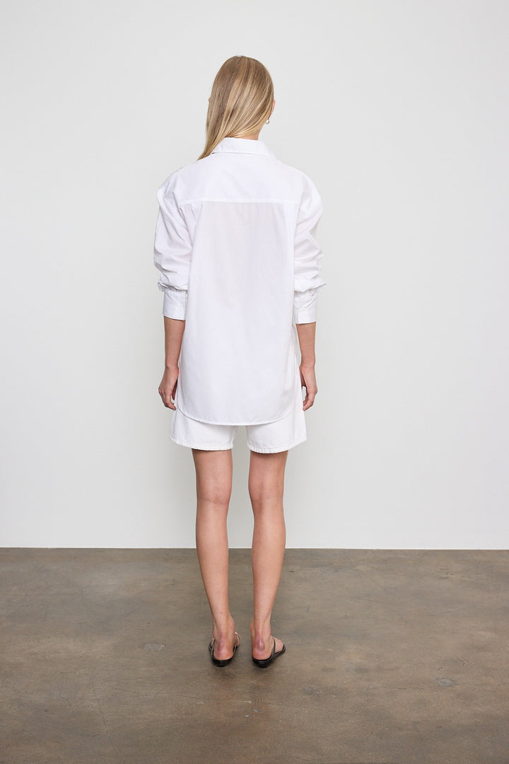 ENZA COSTA - Cotton Foundation Shirt in White
