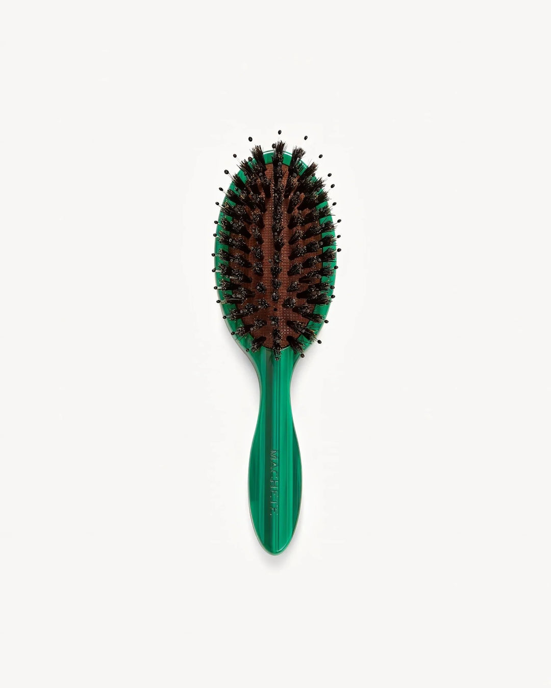 Machete - Travel Hair Brush in Malachite