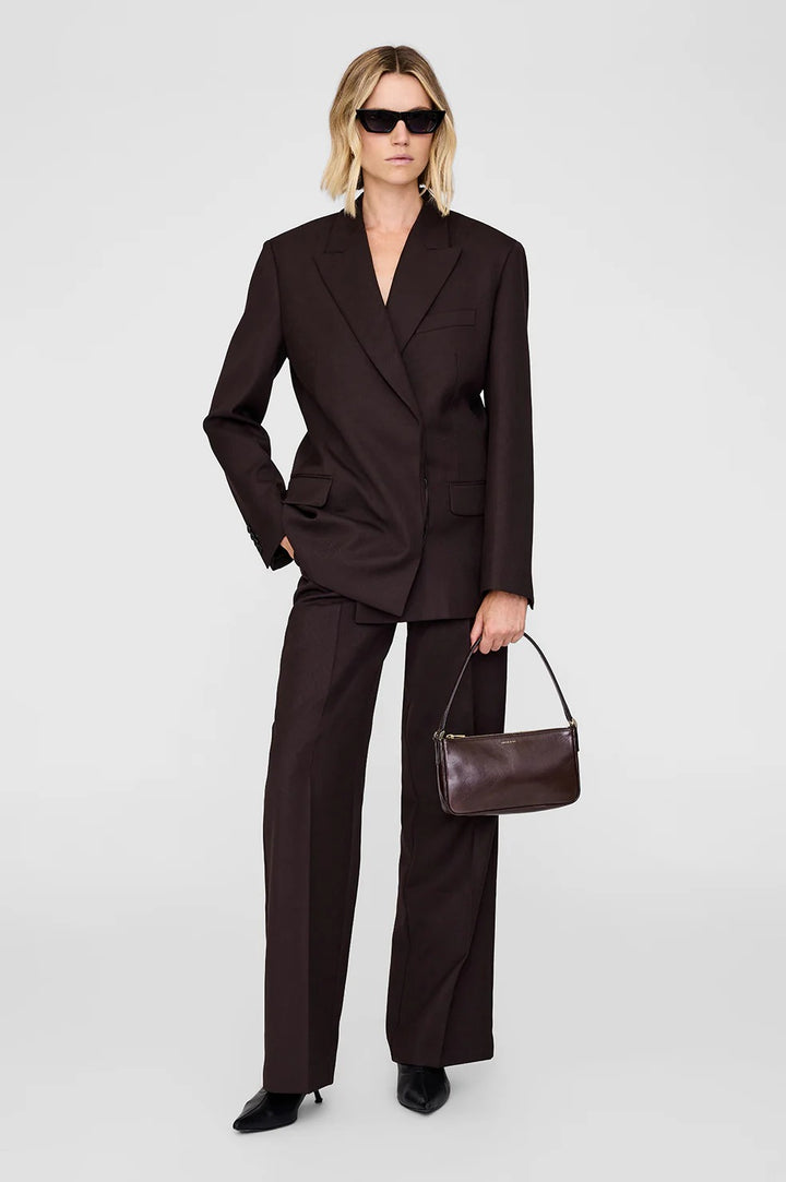 Anine Bing - Mini Elly Bag in Dark Brown