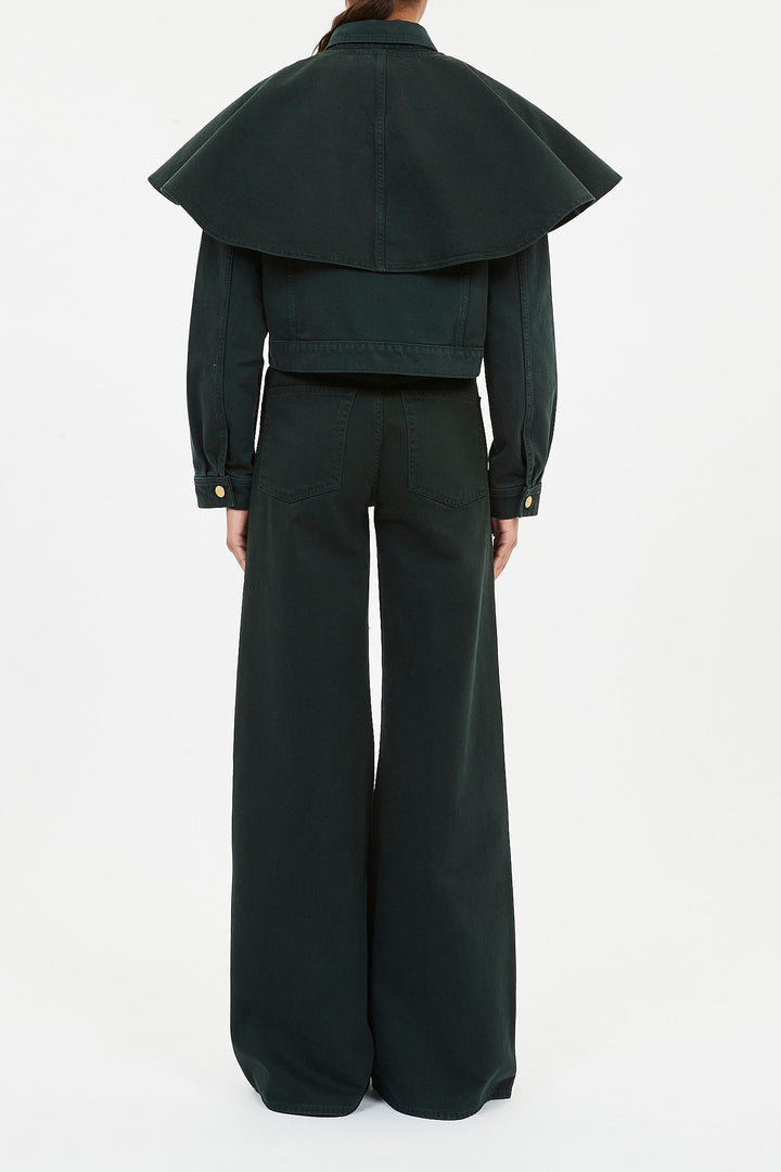 Ulla Johnson - The Agate Denim Cape Jacket
