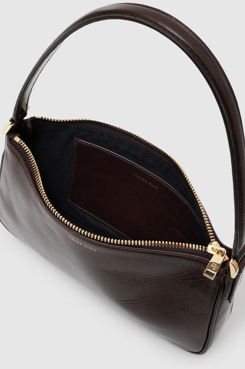 Anine Bing - Mini Elly Bag in Dark Brown