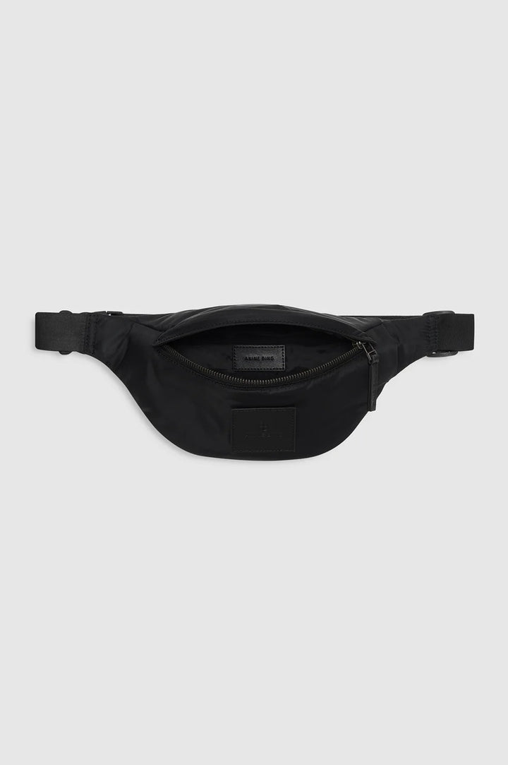 ANINE BING - Leon Small Waist Bag Nylon in Black