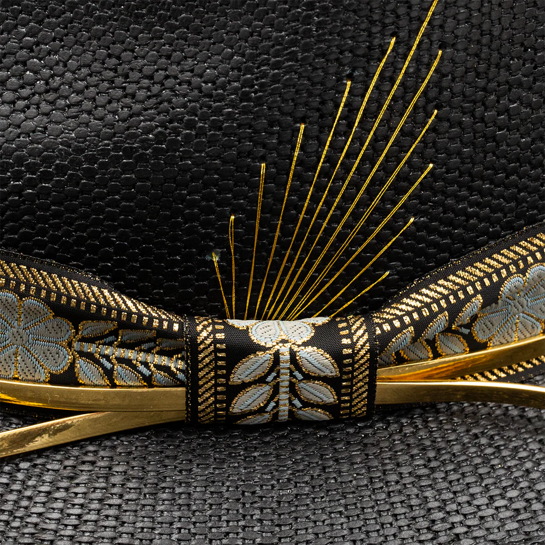 STETSON - Wildflower Fashion Hat in Black Hats