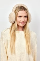 Hat Attack - Faux Fur Earmuff in Natural