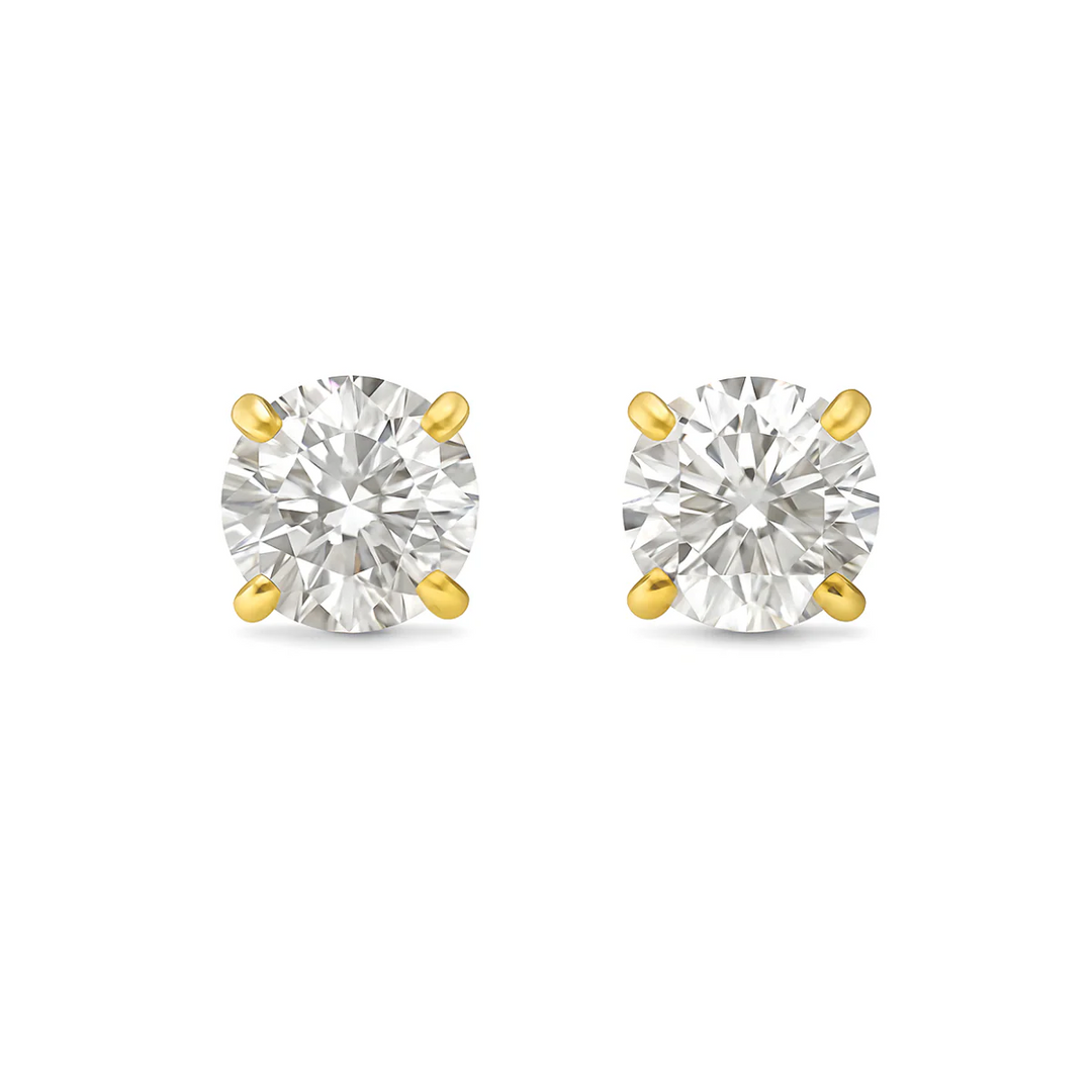 ELLIE VAIL - Ariana Large Stud Earring in Gold