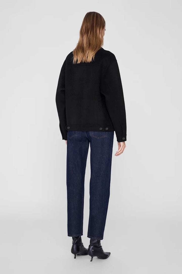 ANINE BING - Rory Jacket in Black Wool Jacket