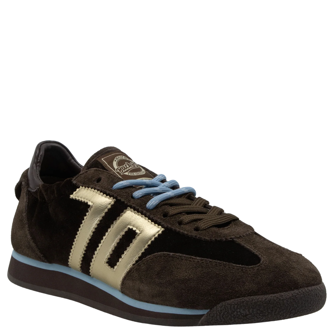 Back 70 - Rocket W26 Sneaker in Velvet DK Coffee Gold sneakers