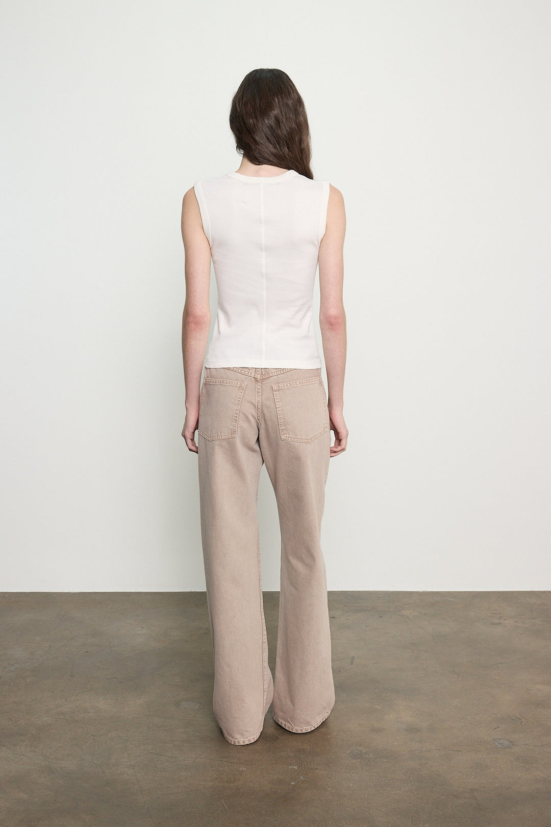 ENZA COSTA - Supima Cotton New Classic Tee in White