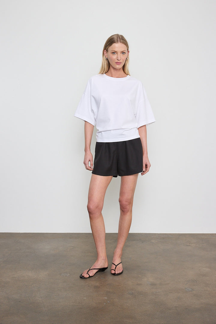ENZA COSTA - Twill All Day Short in Black Shorts