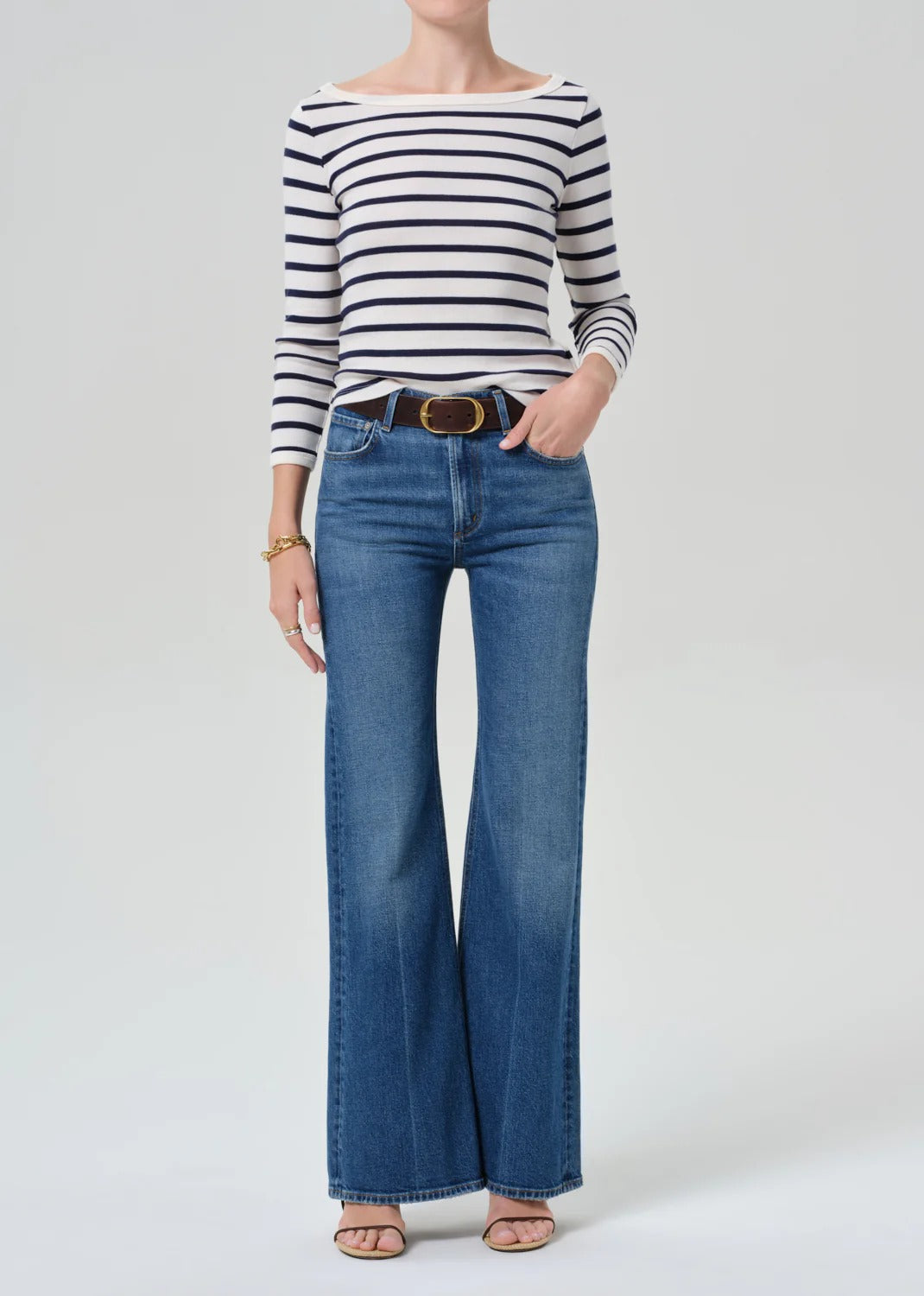 Citizens of Humanity - Kimberly 70s Flare in Cruise Denim