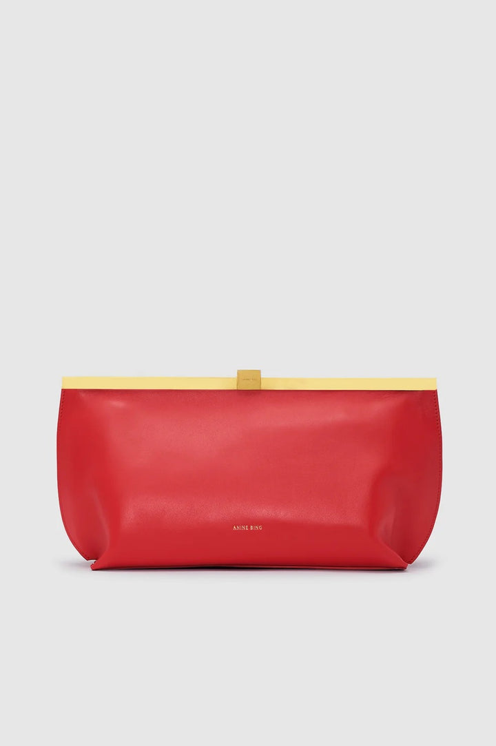 ANINE BING - Anine Clutch in Tango Red
